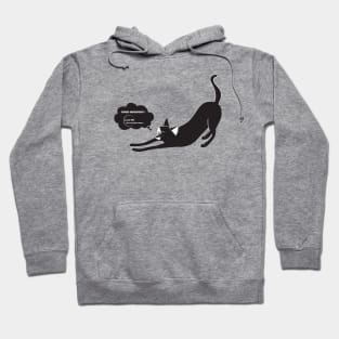 Black cat Hoodie